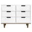 Commode double à 6 tiroirs Marley-1069651757
