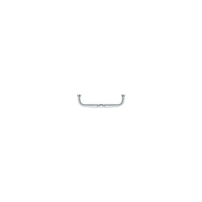 Poignée Deltana PCT400U26, traditionnelle, 4 po en chrome poli