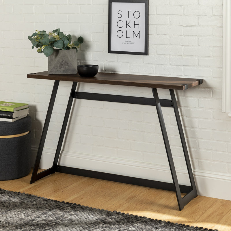 Thatcher Console Table, Dark Walnut