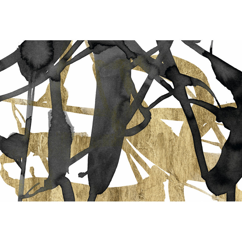 Luxe Gold III - Wrapped Canvas Painting, 51cm H x 76cm W