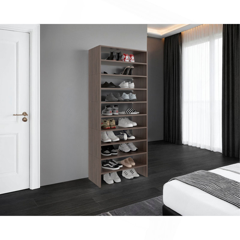 Range-chaussures Sahara, 67.8" H x 13.4" W x 28.3" D