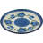 Blue Poppies Polish Pottery 8" Plate