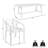 Guro Rectangular 79" Long Dining Set with Cushions-1152807226