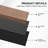  2 PCS x 106"L x 20.5"W Acoustic Slat Wall Panels, Eco-Wood Look for Home/Office Wall & Ceiling-110977335-123175708
