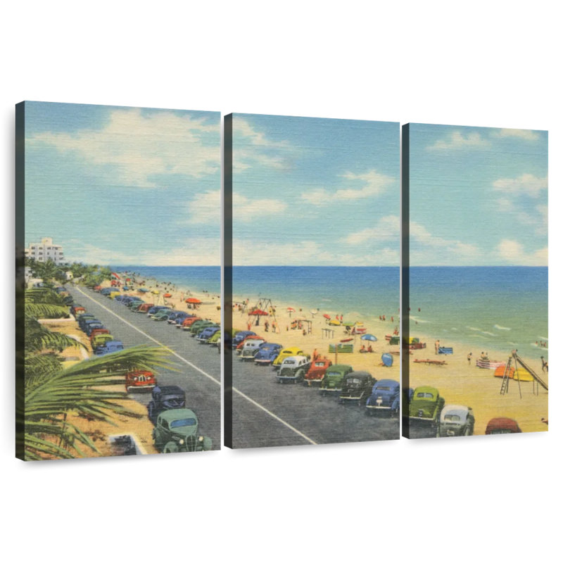 Gillard Beach Postcard IX, 24" H x 38" W