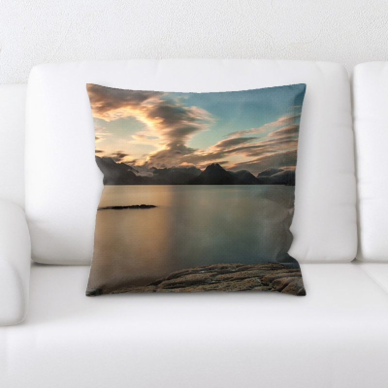 Coussin coucher de soleil