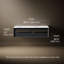 Enivo 60" Vanity With Quartz Countertop, Sink And Hardware Included-2085754638