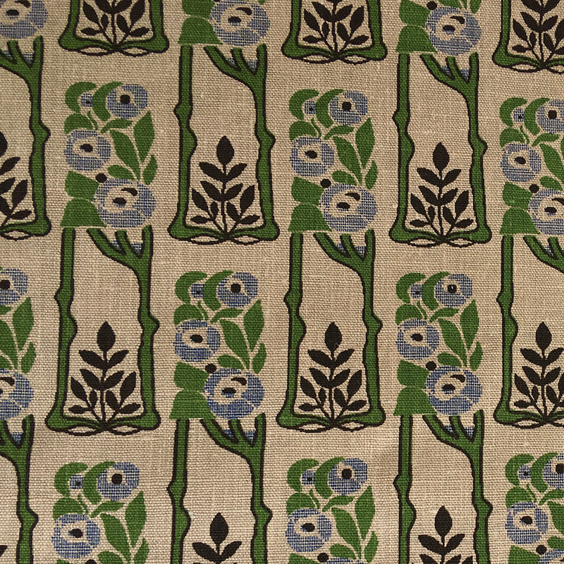Rose Bud, Taupe Blue