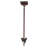 17" Square Diamond Band Mission Inverted Pendant