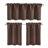 Blackout Rod Pocket Kitchen Curtain Valance and Tiers Set-2041922985-2041922987