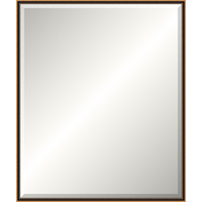 Gold Beaded Lip Old World Mirror