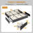 Bed Frame, Platform Bed Frame, Fabric Upholstered With 4 Storage Drawers-365942119