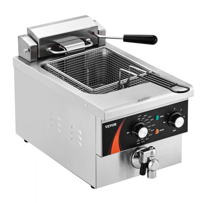 Friteuse électrique commerciale à poser 1750W 9Qt / 8,5 L