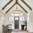 16-light rattan weave Wagon Wheel Chandelier