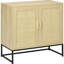 Armoire de style pour la salle à manger, portes, tablette réglable - couloir décoratif de porte naturelle, finition