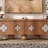 Wind light luxury solid wood TV cabinet-107127058