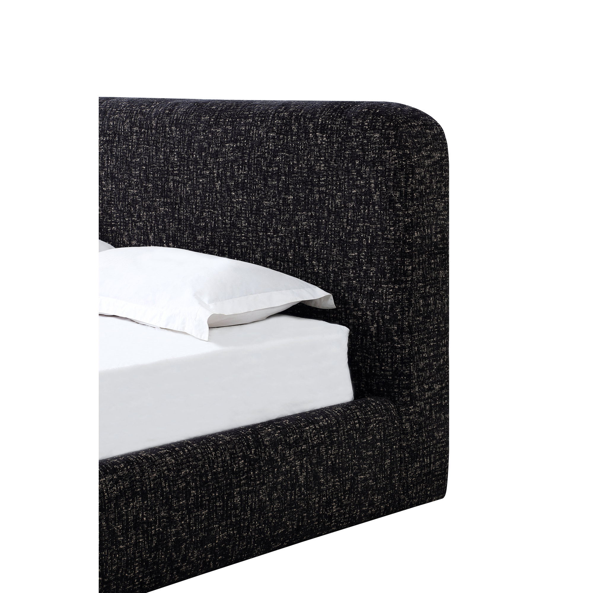 Nori Upholstered Platform Bed, California King, Moonlight