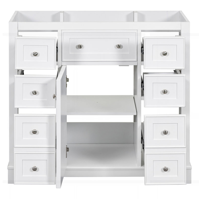Meuble-lavabo 36 po sans lavabo, Blanc