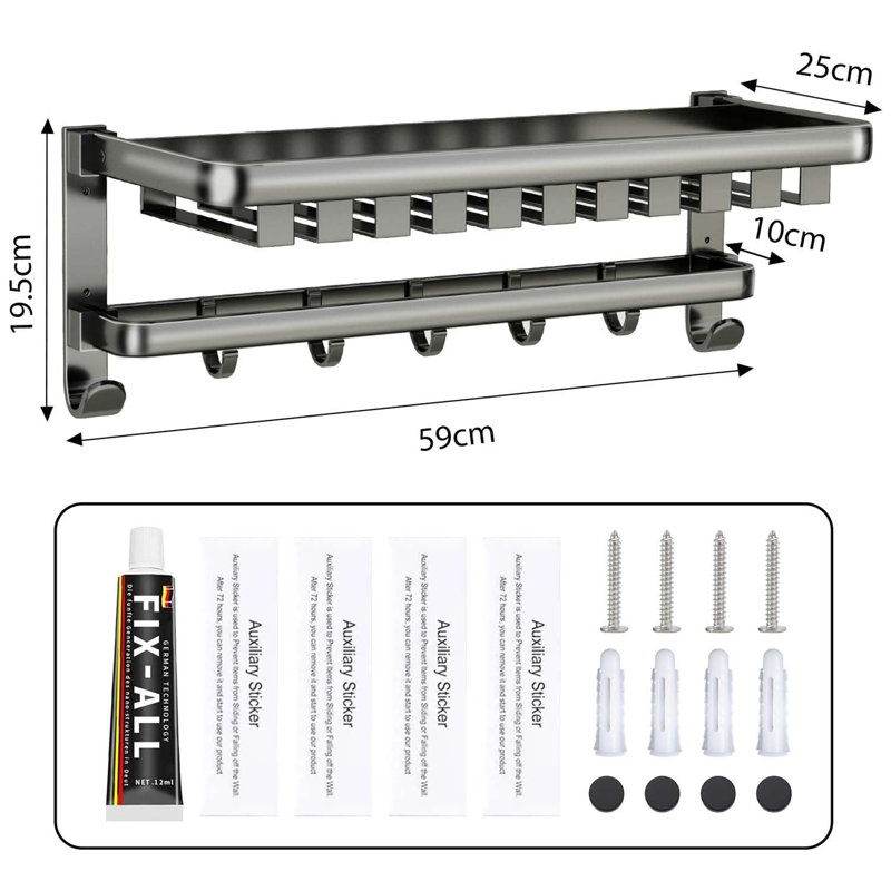 Lindberg 59cm Towel Bar