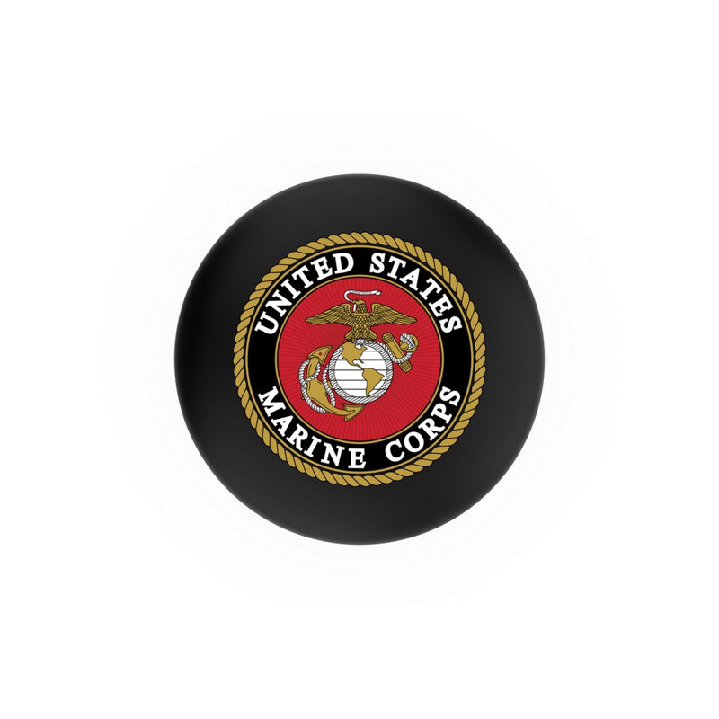Military Swivel 30" Bar Stool, Marines
