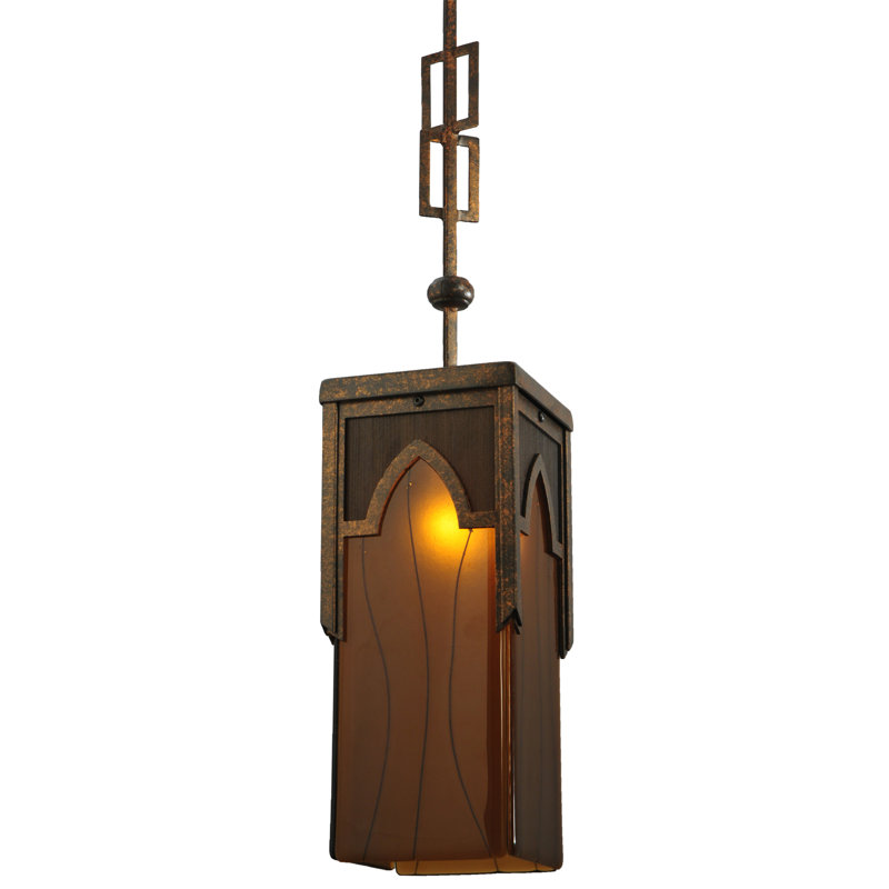 Greenbriar Oak 1 - Light Pendant, 147" H x 6.5" W x 6.5" D