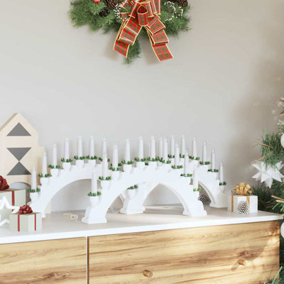 Christmas Candle Arch with 10 LED Candles