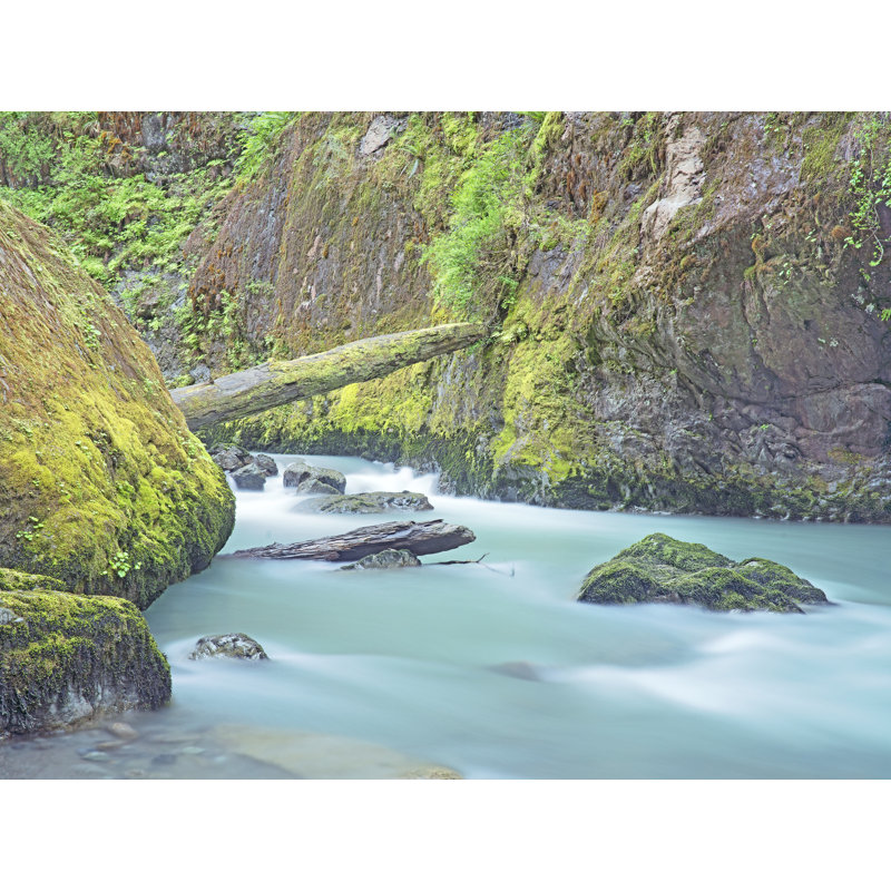 Boulder River Print by Bruce Heinemann
