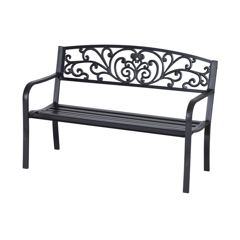 Aalena Steel Park Bench