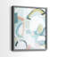 «Pastel Garden Abstraction I», reproduction encadrée de qualité supérieure - prête à être accrochée - aucun clou requis - aucun clou requis-710811698-710811696