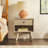 Pattmon 1-Drawer Nightstand with Storage Cubby-1346128702