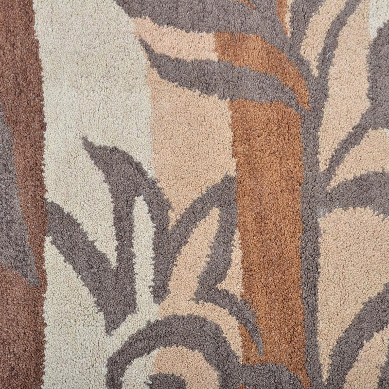 Tapis ronds en laine touffetés à la main Lydecker, Rond 10pi