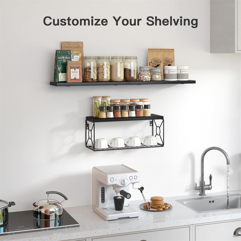 Tiered Shelf, Black