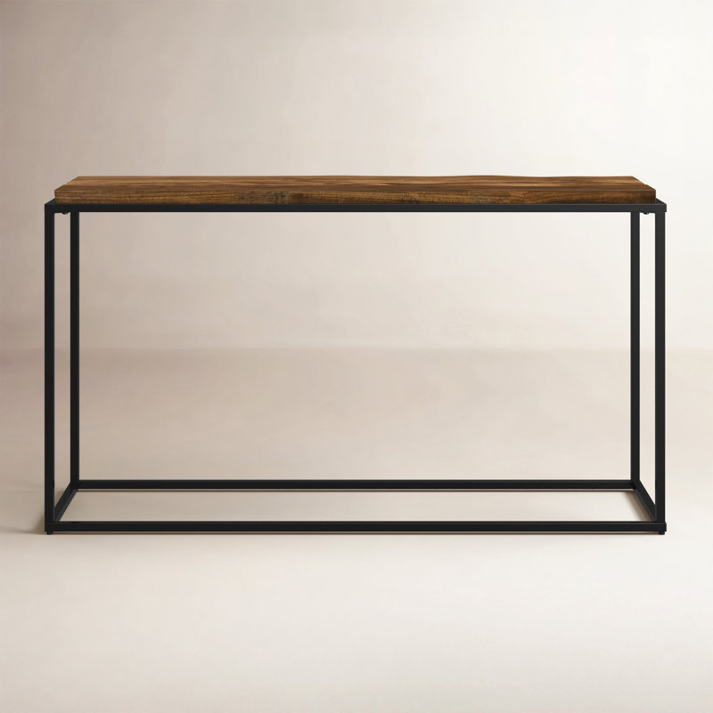 Averly 54'' Solid Wood Top Console Table