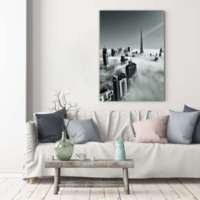 Skyscrapers - Wrapped Canvas Print
