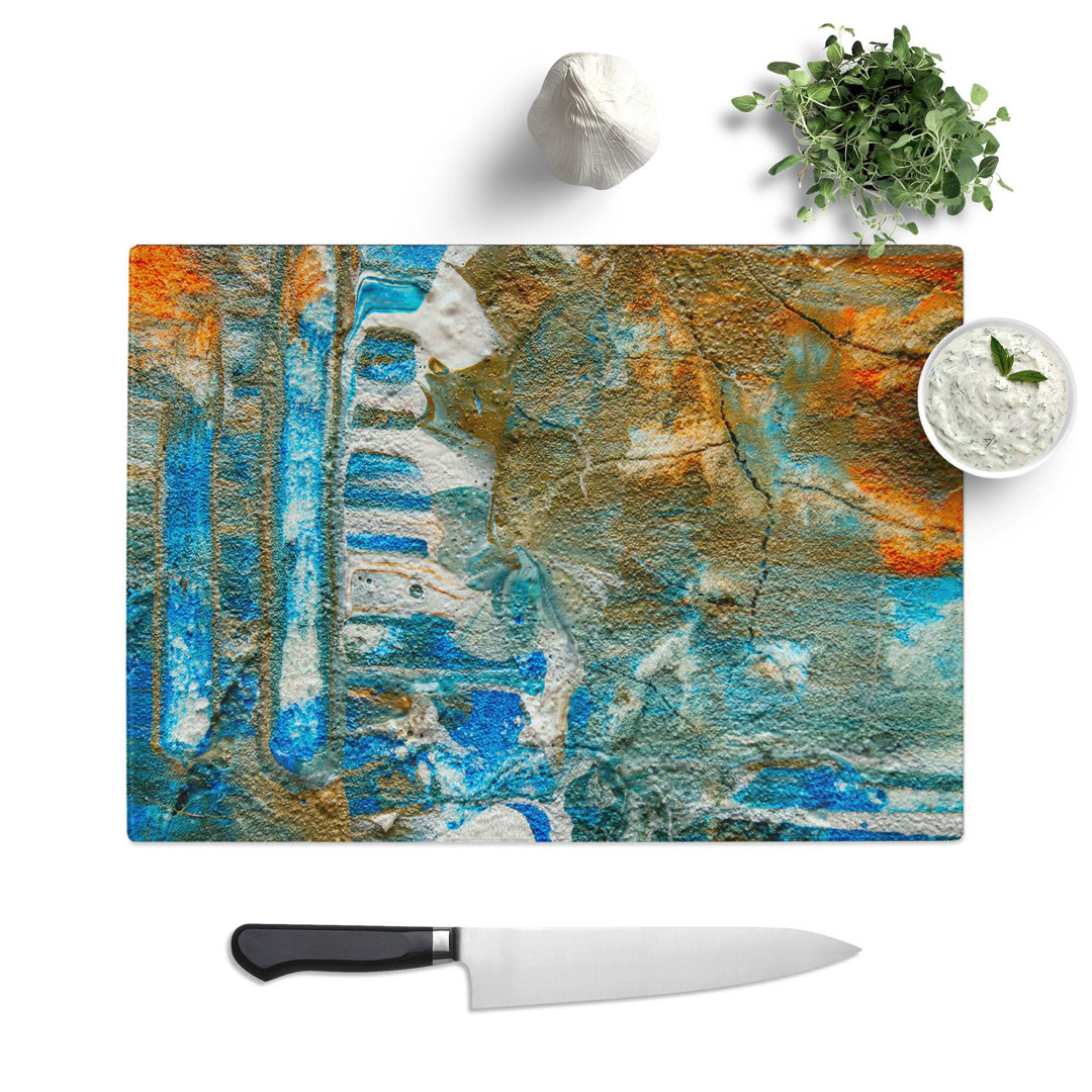 Tempered Glass Art Painting Vol.37 Chopping Board