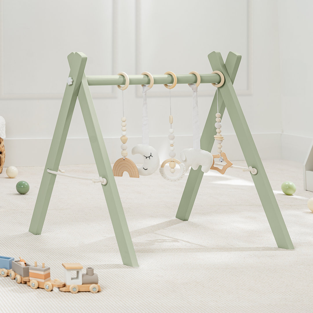 Wooden Baby Play Gym Set By Comfy Cubs Comfy Cubs 