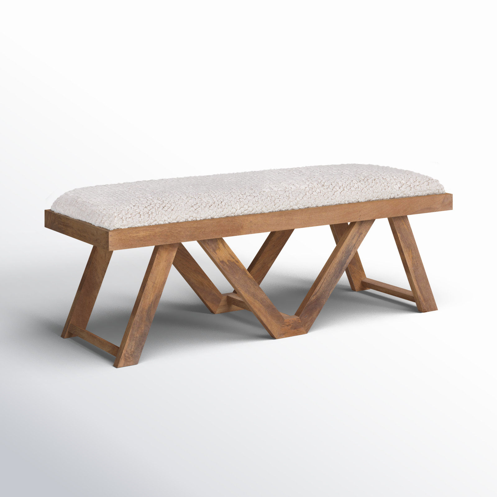 Felicity 46" Bedroom Bench, Brown