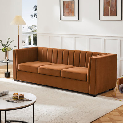 Allard Velvet Living Room Sofa