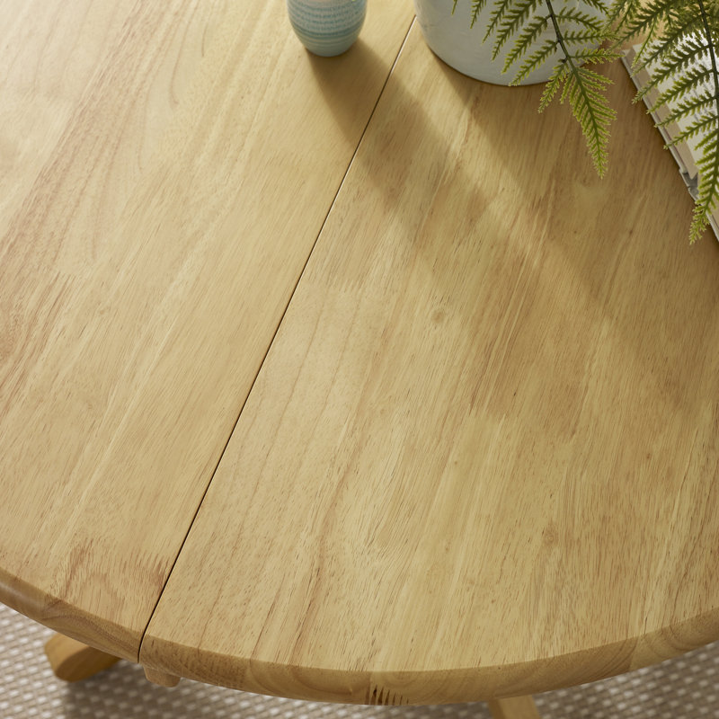Oval Extendable Solid Wood Dining Table, Oak