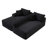 Modular L-Shape Sectional Sofa with Deep Seat Comfort and No Assembly Required