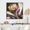 «Stylish Glam Flowers II», reproduction sur toile