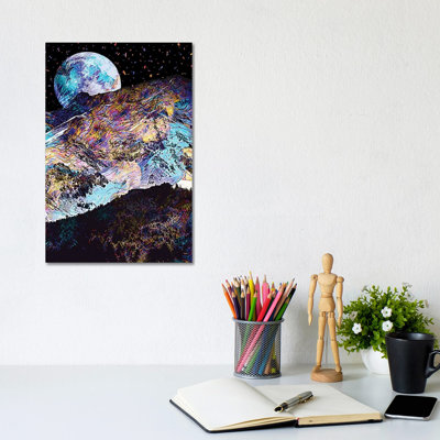 Full Moon XII by Gab Fernando - Wrapped Canvas Print