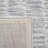 Jenaveve Hand Tufted Wool/Cotton Striped Rug in Silver/Gray-1373613001