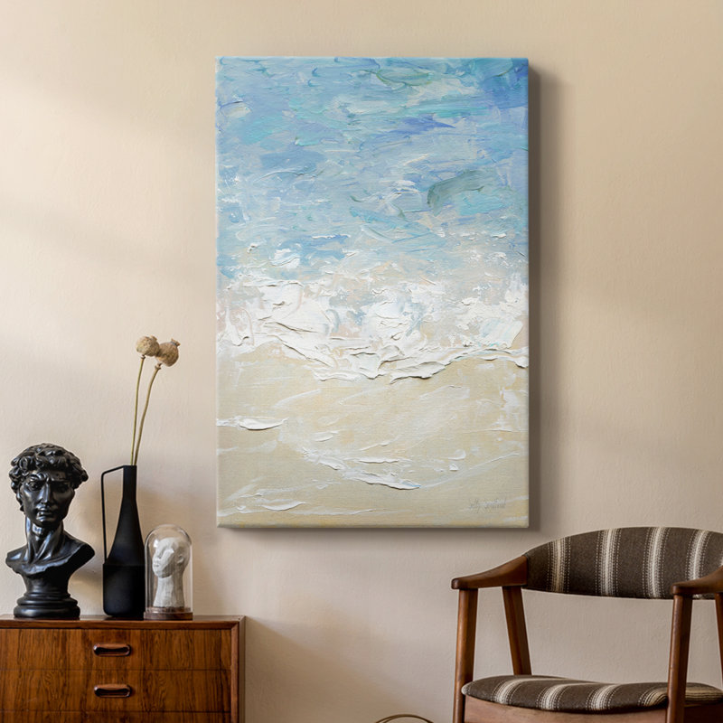 Ocean's Calling -Custom Wrapped Gallery Cavas, 18" H x 12" W