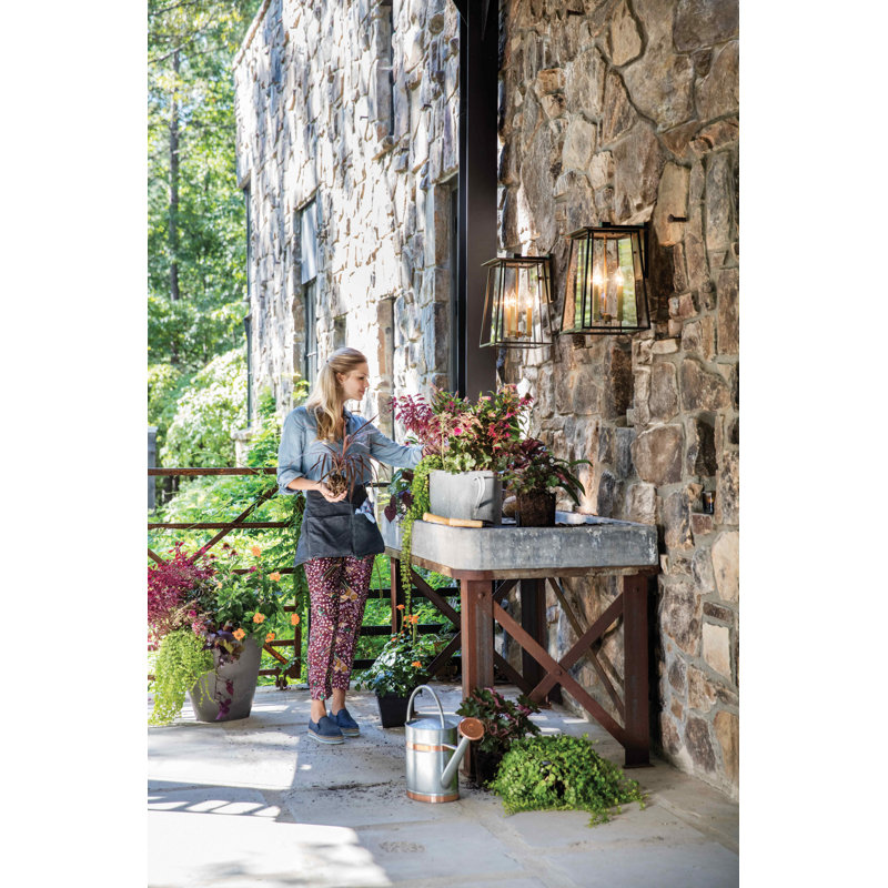 Walker 3-Light Outdoor Wall Lantern
