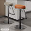 Chaise d'appoint orange et noire (lot de 2)-183835066