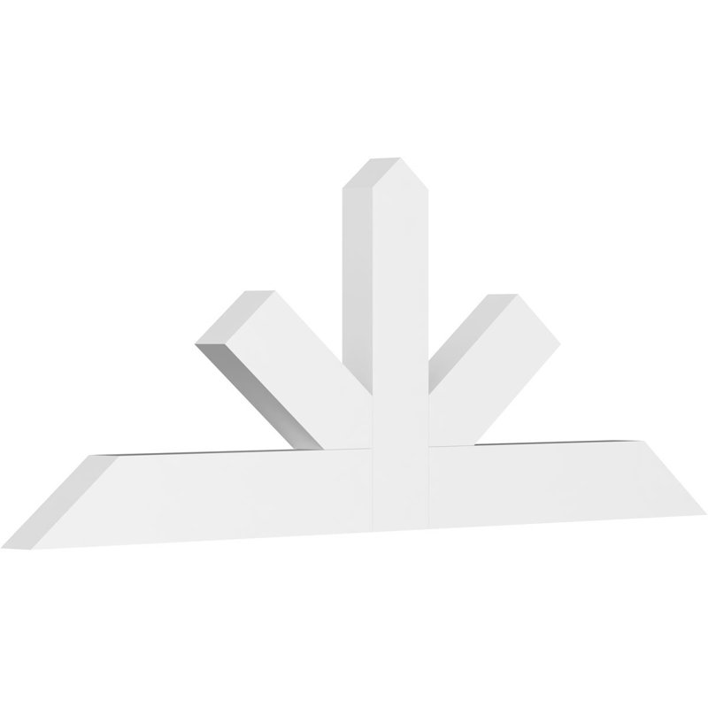 Support à pignon Saratoga, H 18 po x l 48 po (pas: 9/12), P 2 po x F 4 po, Signature uréthane