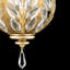 Crystal Laurel 1 - Light Flush Mounted Sconce-59722331