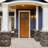 11.75"H 1-Light Mission Style Outdoor Wall Lantern Sconce Black