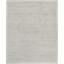 Prato Rectangle Handmade Wool Area Rug in Silver-1328133907